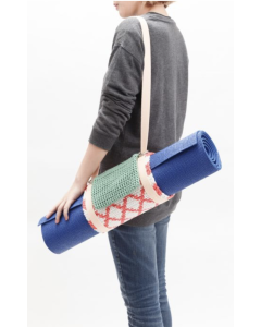 Crochet Yoga Mat Strap and Key Pocket By Molla Mills Digital Pattern 