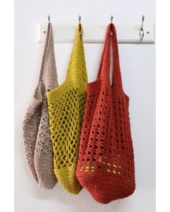 Crochet Market Bags - Set of Three by Robyn Hicks 